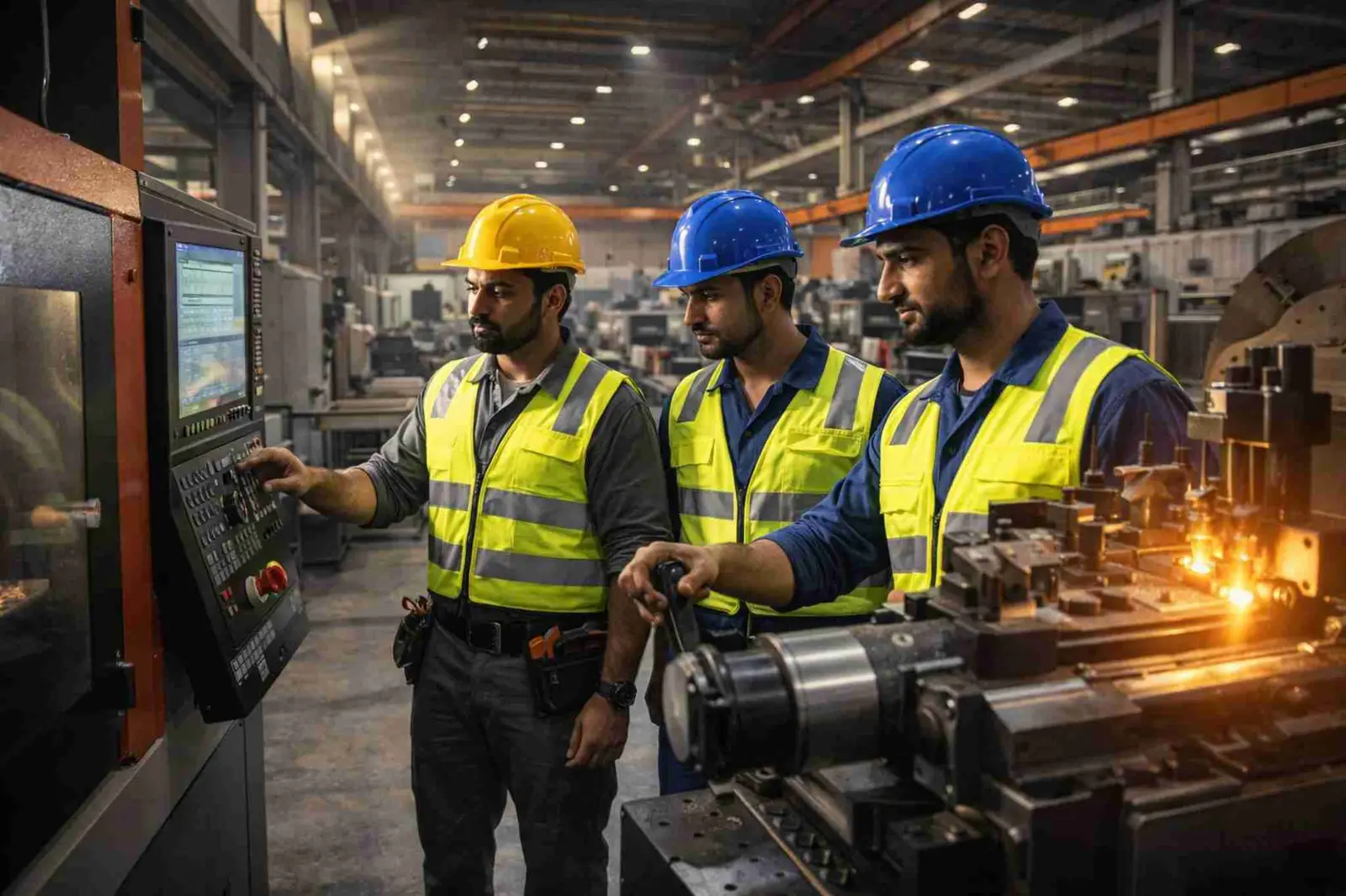 Workers deployed to Bahrain industrial site