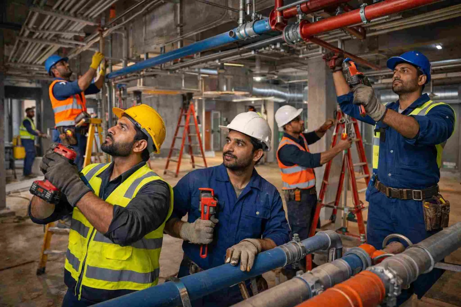 Workers deployed to Kuwait construction project